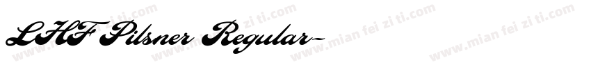 LHF Pilsner Regular字体转换